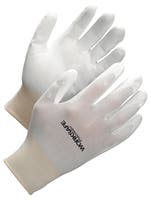 Handske Nylon PU Vit S 12 st/fp