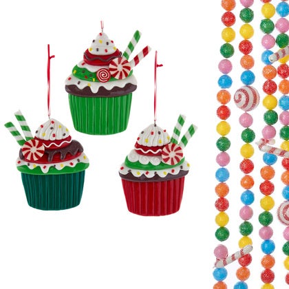 Temadekoration Godis Kurt S. Adler