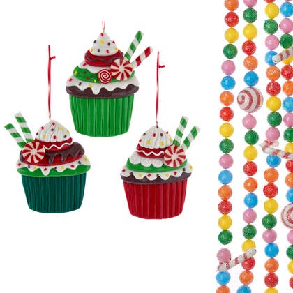 Temadekoration Godis Kurt S. Adler