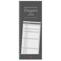 Bordskalender Elegant 2026