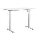 Skrivbord el Easydesk Adapt I 140x80 cm vit