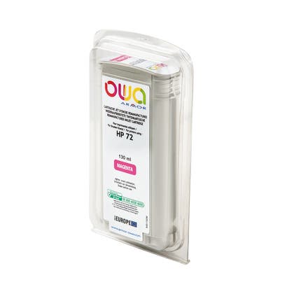 Bläckpatron OWA 72 magenta 130 ml