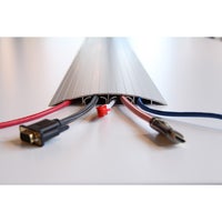 Golv/vägglist aluminium 800 mm silver