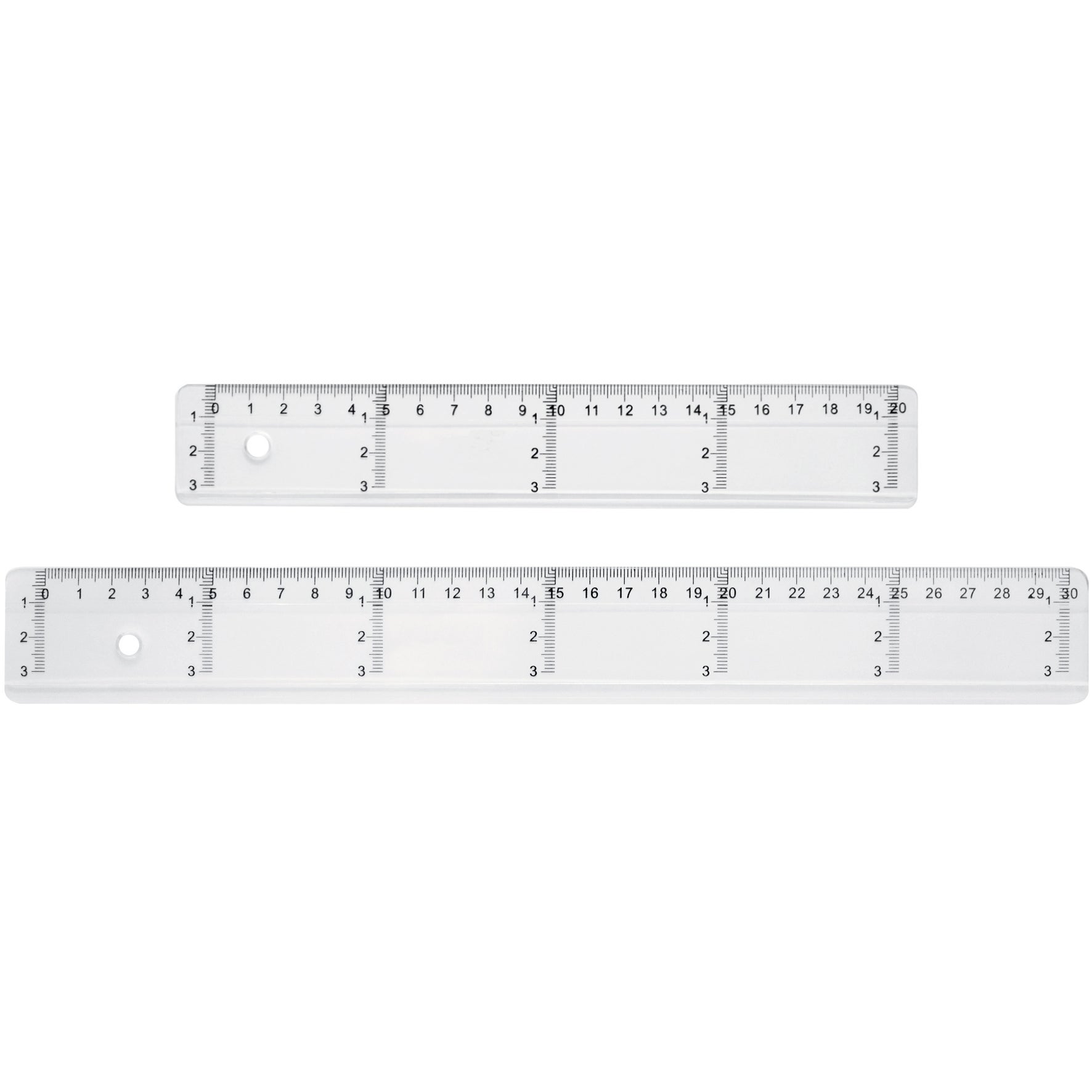 Linjal Tvärgraderad