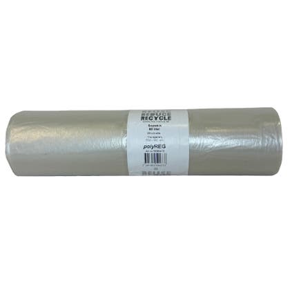 Sopsäck PolyREG 60 liter transparent 30 my 9x25 st