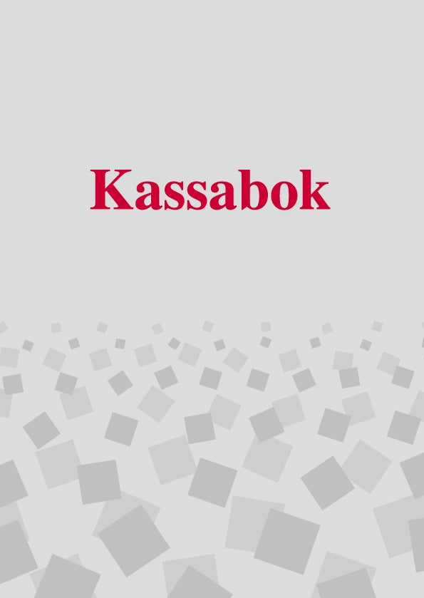 Kassabok - privat