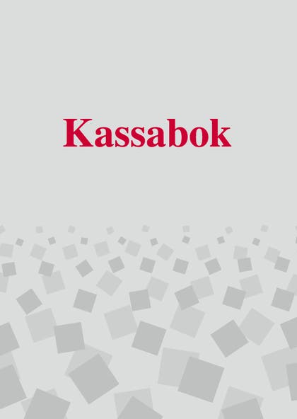 Kassabok - privat