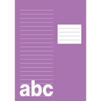 Skrivhäfte A5 linjerat 8,5mm + blanka