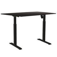 Skrivbord el Easydesk Adapt I 160x80 cm svart