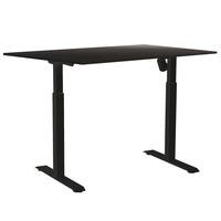 Skrivbord el Easydesk Adapt I 160x80 cm svart