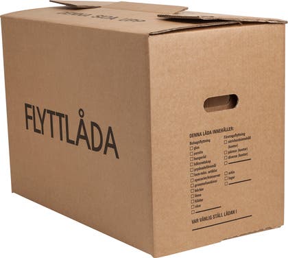 Flyttlåda dubbelwell 7 mm / 560 x 330 x 406 mm