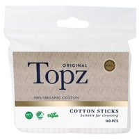 Bomullspinnar Topz Eko 160-pack