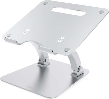Laptopställ DESIRE2 Dual Pivot Riser Justerbar aluminium silver