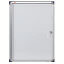 Anslagstavla låsbar tunn 4x A4 magnetisk