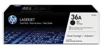 Toner HP CB436AD svart 2 st/fp
