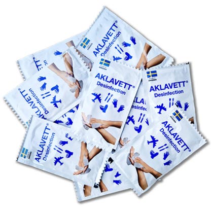 Desinfektionsservett Aklavett 70%