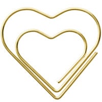 Gem Hjärta 25 mm 25 st/fp