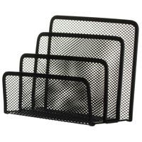 Brevställ Tråd 3 fack svart metall