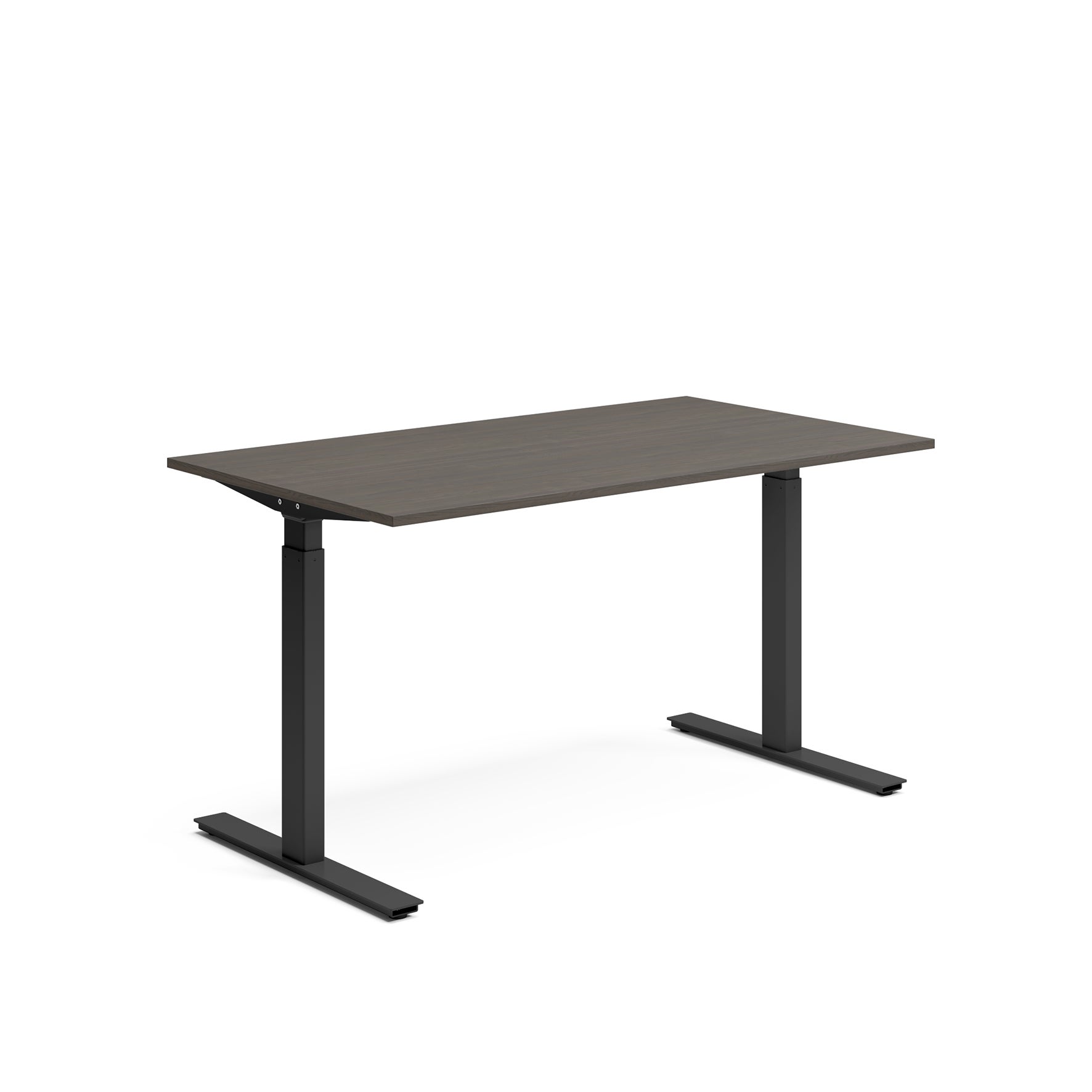 Höj- och sänkbart skrivbord Ergofunk Smart 1400x800 mm Svart underrede