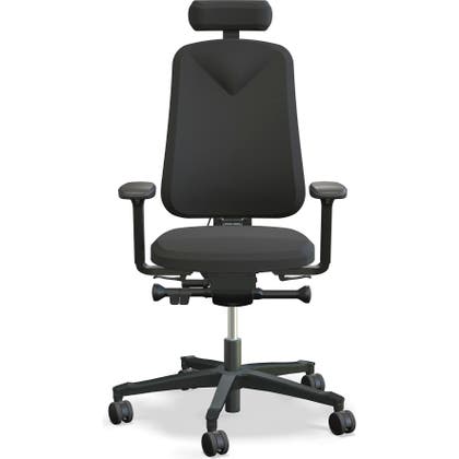 Kontorsstol Höganäs 280 arm/nack svart