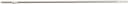 Aluminiumskaft 145 cm Vit