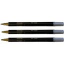 Penna Zig Twin guld & silver 3 st/fp