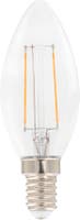 Filament LED kron E14 2,5W dimbar
