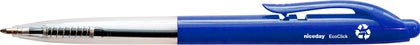 Kulspetspenna Niceday EcoClick blå