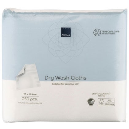 Tvättlappar Airlaid 250/fp