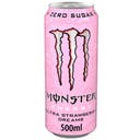 Energidryck Monster Ultra Strawberry Dreams 24x50 cl inkl pant