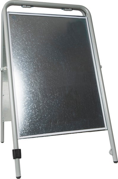 Gatuställ Sign 70 x 100 cm silver