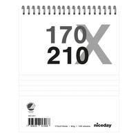 Stenogramblock 170x210mm 60g