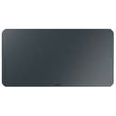 Skrivbordsunderlägg 36x70 cm läder mörkgrå