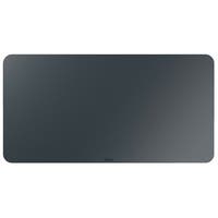 Skrivbordsunderlägg 36x70 cm läder mörkgrå