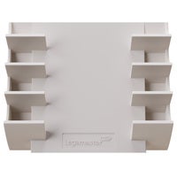 Pennhållare glastavla warm grey