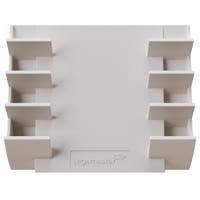 Pennhållare glastavla warm grey