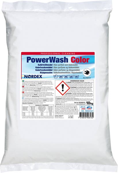 Tvättmedel PowerWash Color 10 Kg