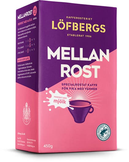 Kaffe Löfbergs Mellanrost 450g