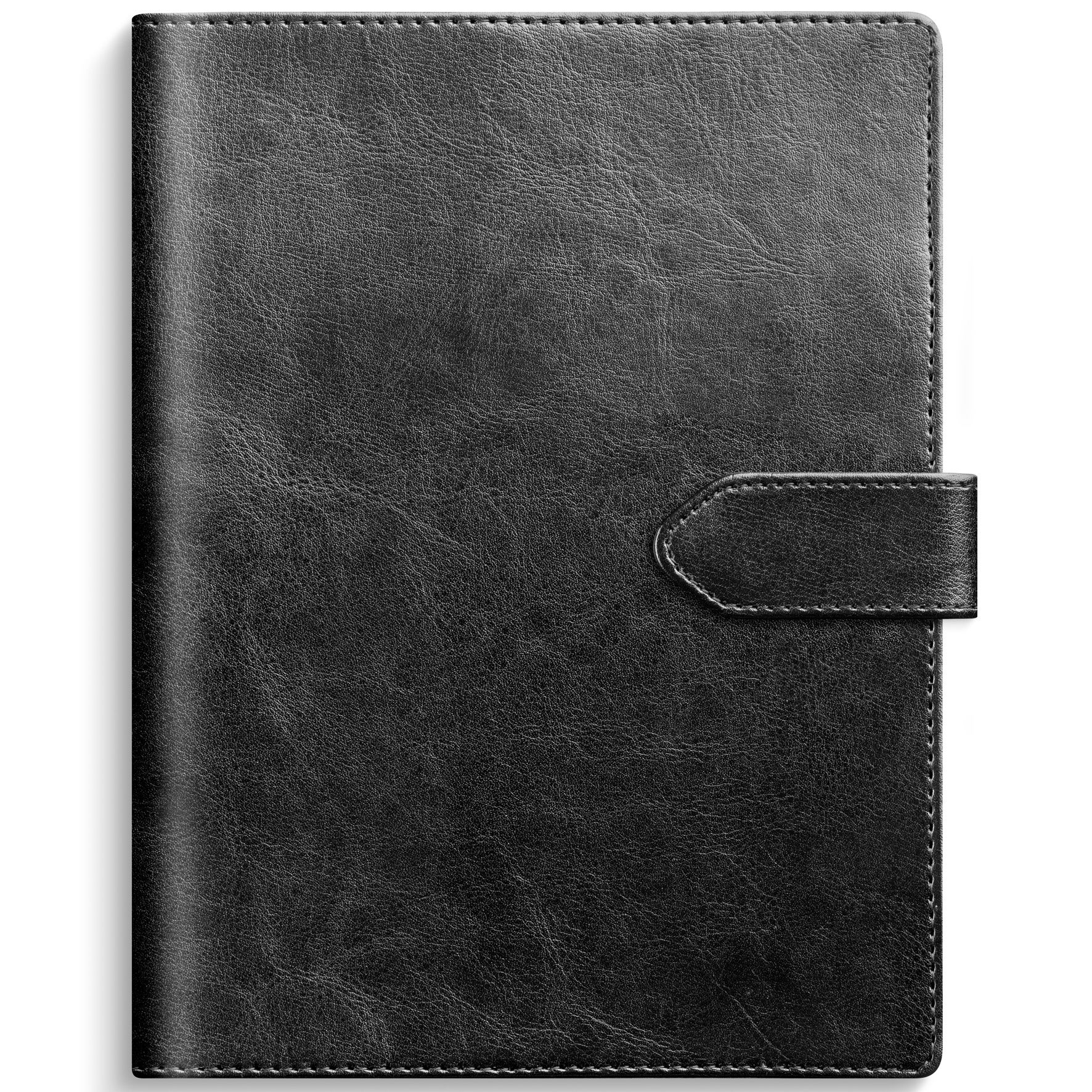 Kalender Weekly 2026 A5 svart konstläder