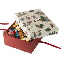 Julbox med inslaget godis 1000 g