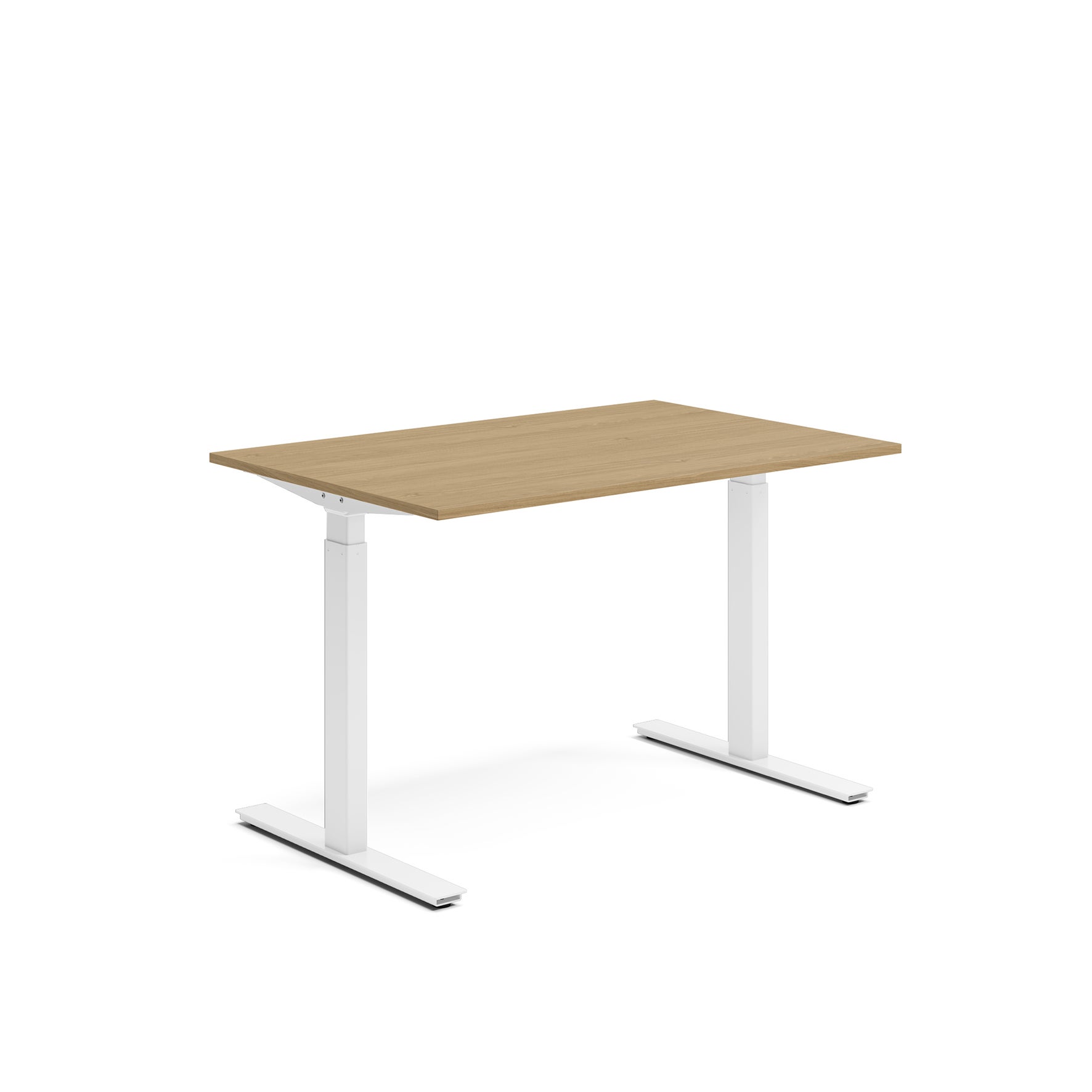 Höj- och sänkbart skrivbord Ergofunk Smart 1200 x 800 mm Vit-underrede