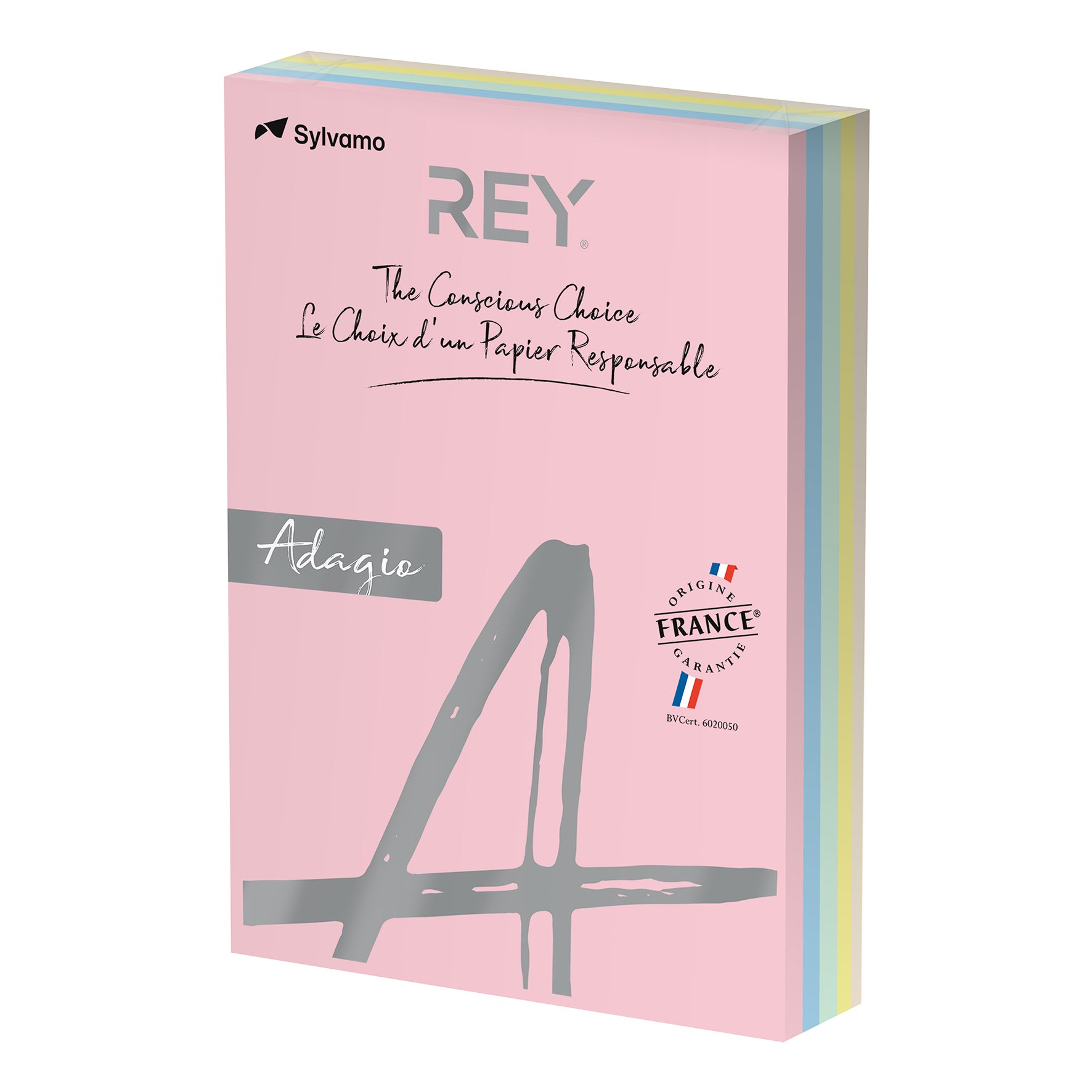 Färgat kopieringspapper A4 160g sort.färg 250/fp