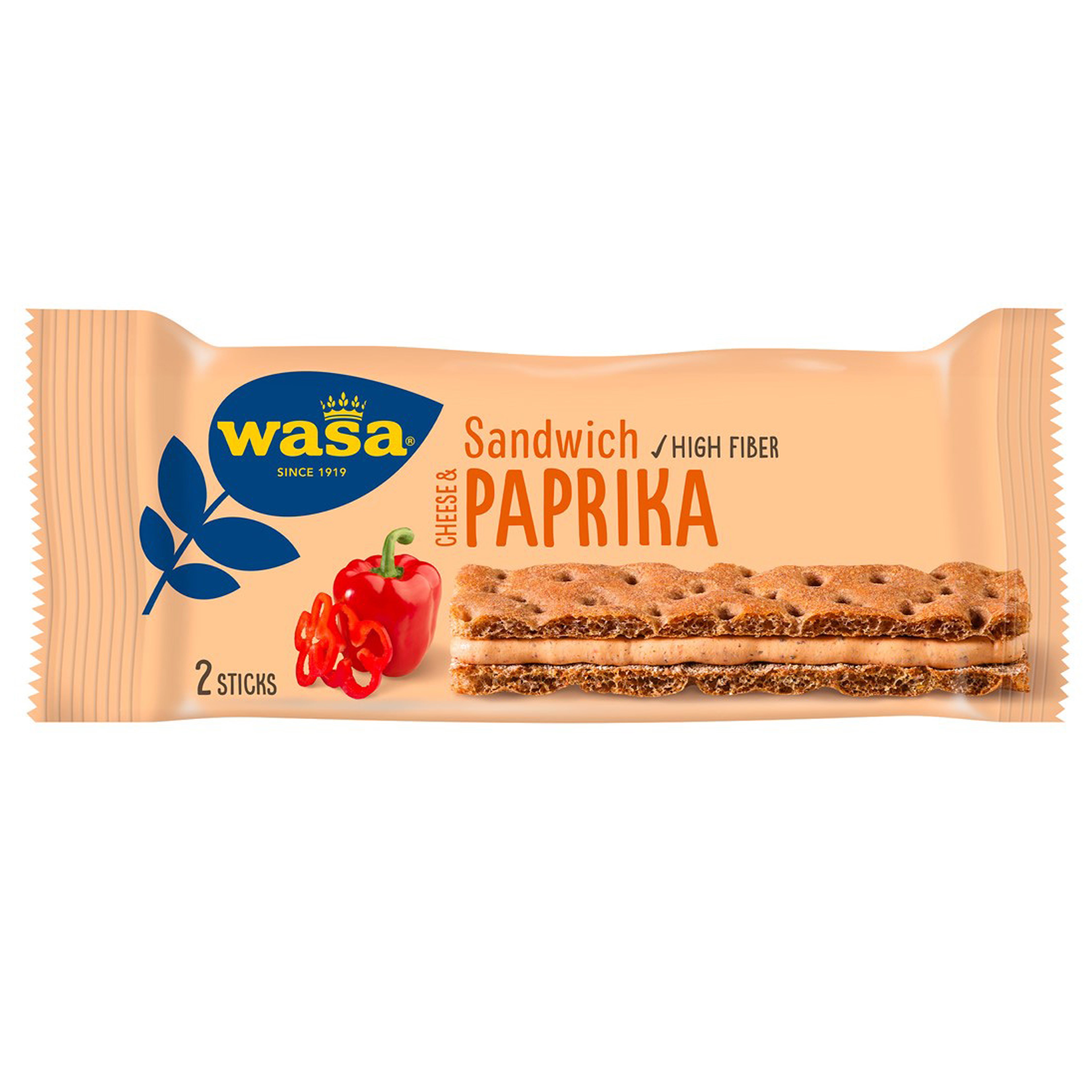Sandwich råg cheese paprik 37g