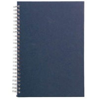Anteckningsbok Office Depot A5 spiral blå