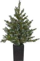 Julgran LED bordsmodell Greyland 90 cm grön