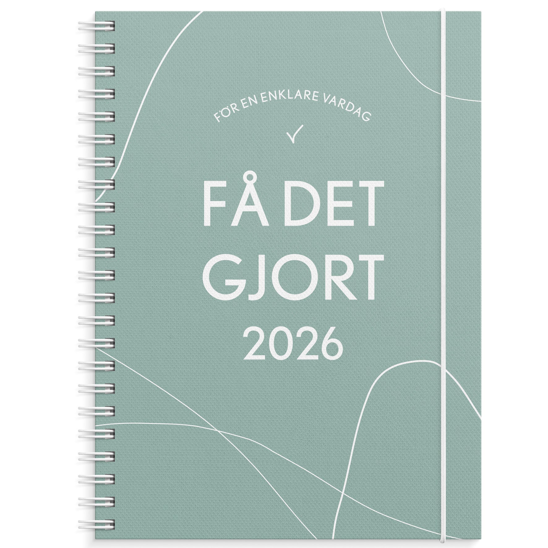 Kalender Få det gjort 2026 grön