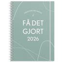 Kalender Få det gjort 2026 grön