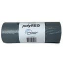 Sanitetspåse PolyREG GRS 320x400 mm grå med tryck 10x100 st