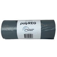 Sanitetspåse PolyREG GRS 320x400 mm grå med tryck 10x100 st