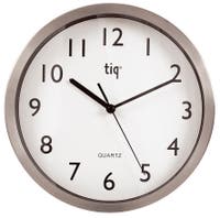 Väggklocka Ø 25 cm aluminium